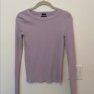 URBAN OUTFITTERS THIN LONG SLEEVE PURPLE TOP